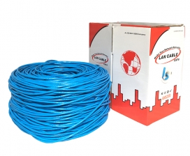 Six types of whole box network cable 305 meters blue